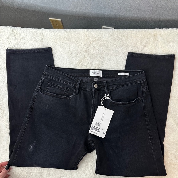 Frame gemstone rip jeans - Picture 2 of 9